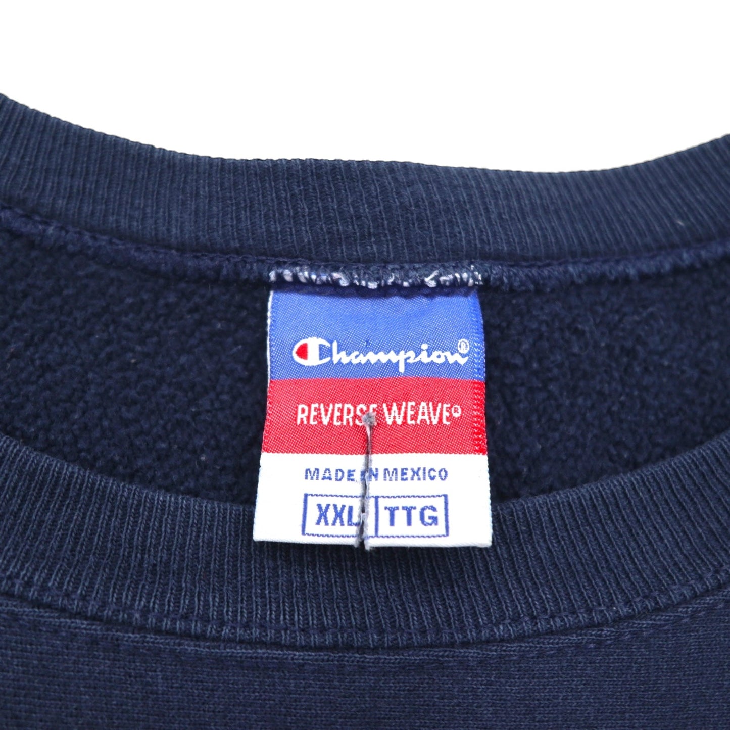 Champion リバースウィーブ REVERSE WEAVE スウェット トレーナー 2XL ネイビー
