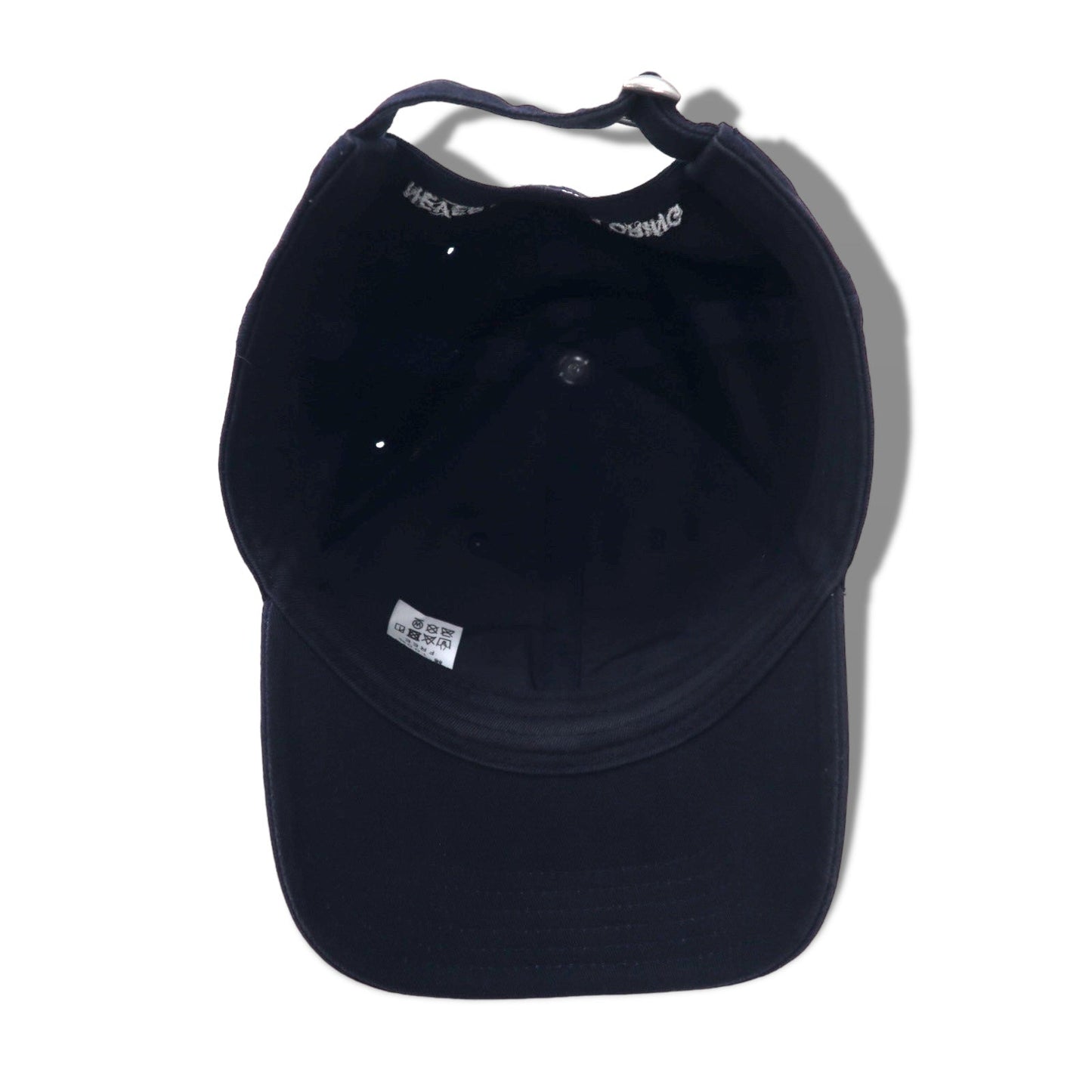 THE NORTH FACE Logo Embroidered Trekking Cap, Free Size, Navy, Cotton, NN01450