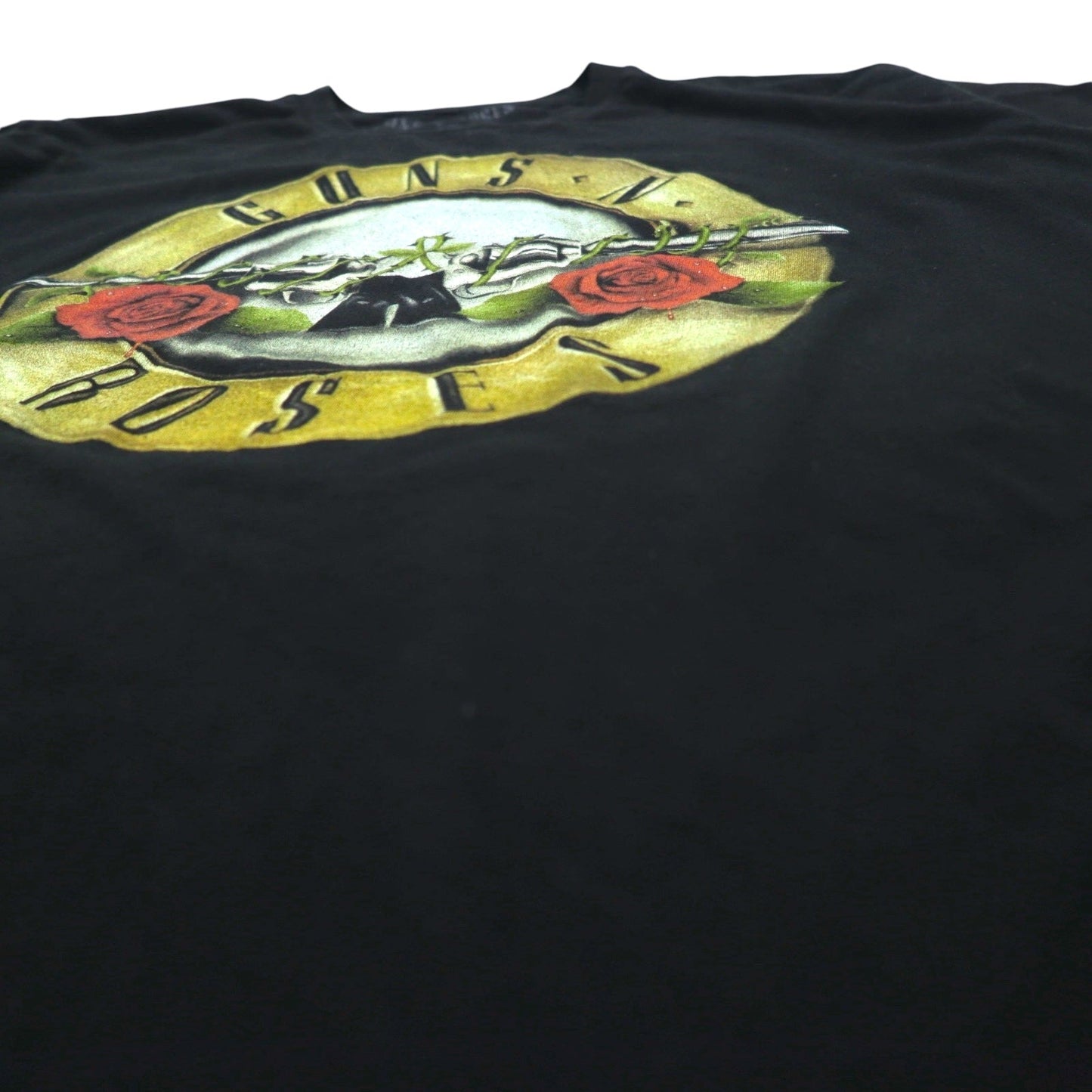 GUNS N' ROSES Band T-Shirt, Size L, Black, Cotton, Made in Mexico