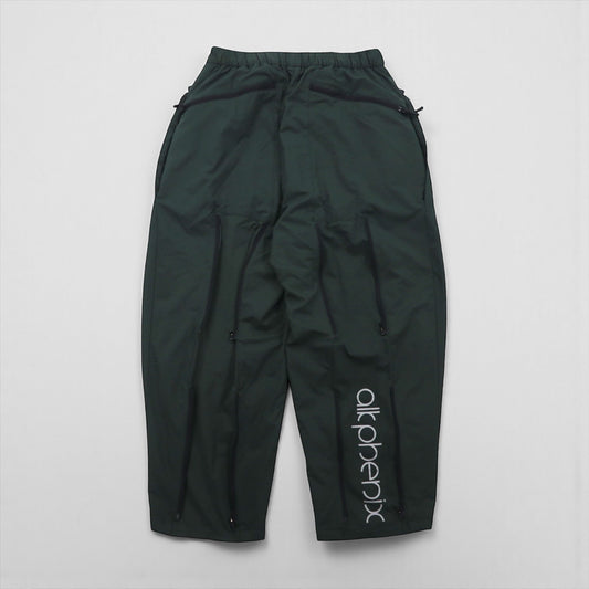 alk phenix クランク ボンテージパンツ crank bondage pants ワイド ナイロンパンツ S グリーン P0952PA57