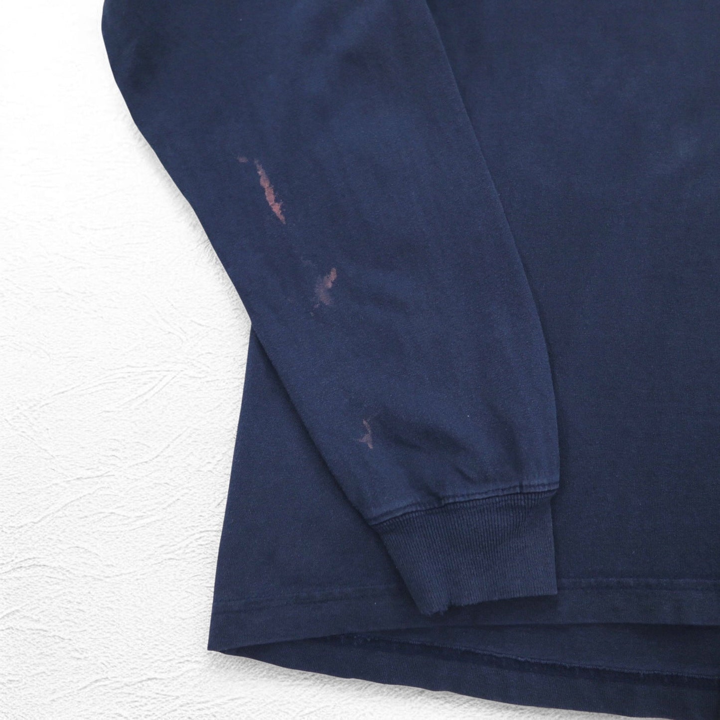Carhartt Long Sleeve T-Shirt, Navy, with Pocket, Made in Honduras