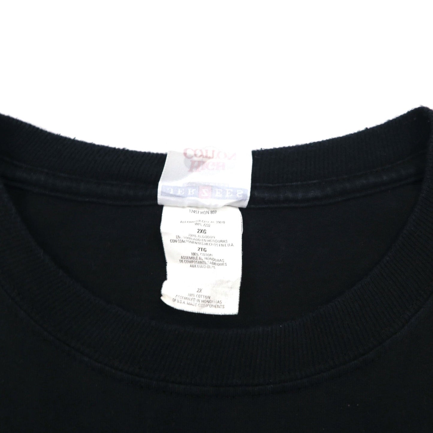 JERZEES ヘビーウェイト 3段プリント カレッジ Tシャツ 2XL ブラック ナンバリング NEWPORT COACHS ビッグサイズ ホンジュラス製