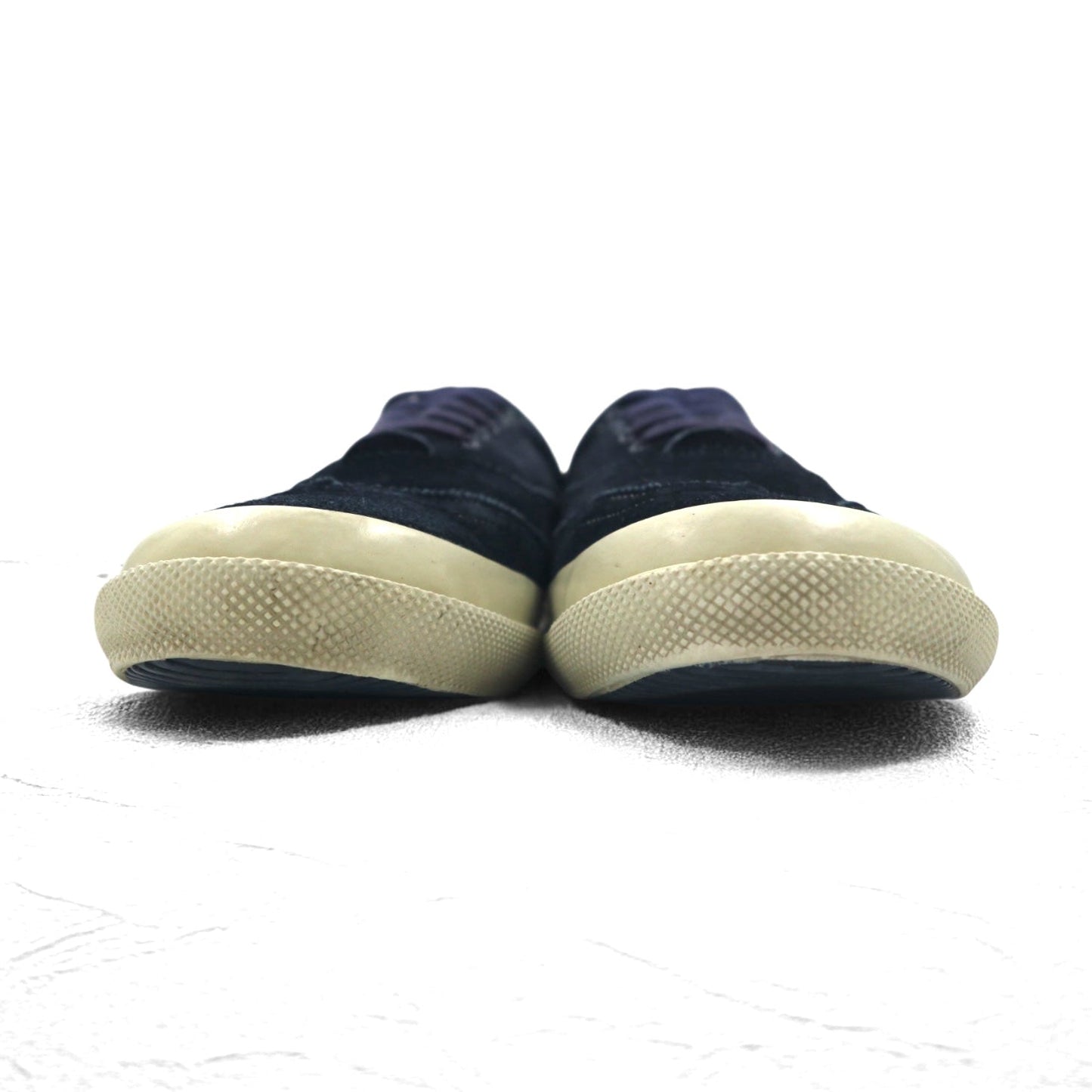nonnative x SOPHNET. x GENERIC SURPLUS Wingtip Sneakers, Size 28.5cm, Navy Suede, EP20