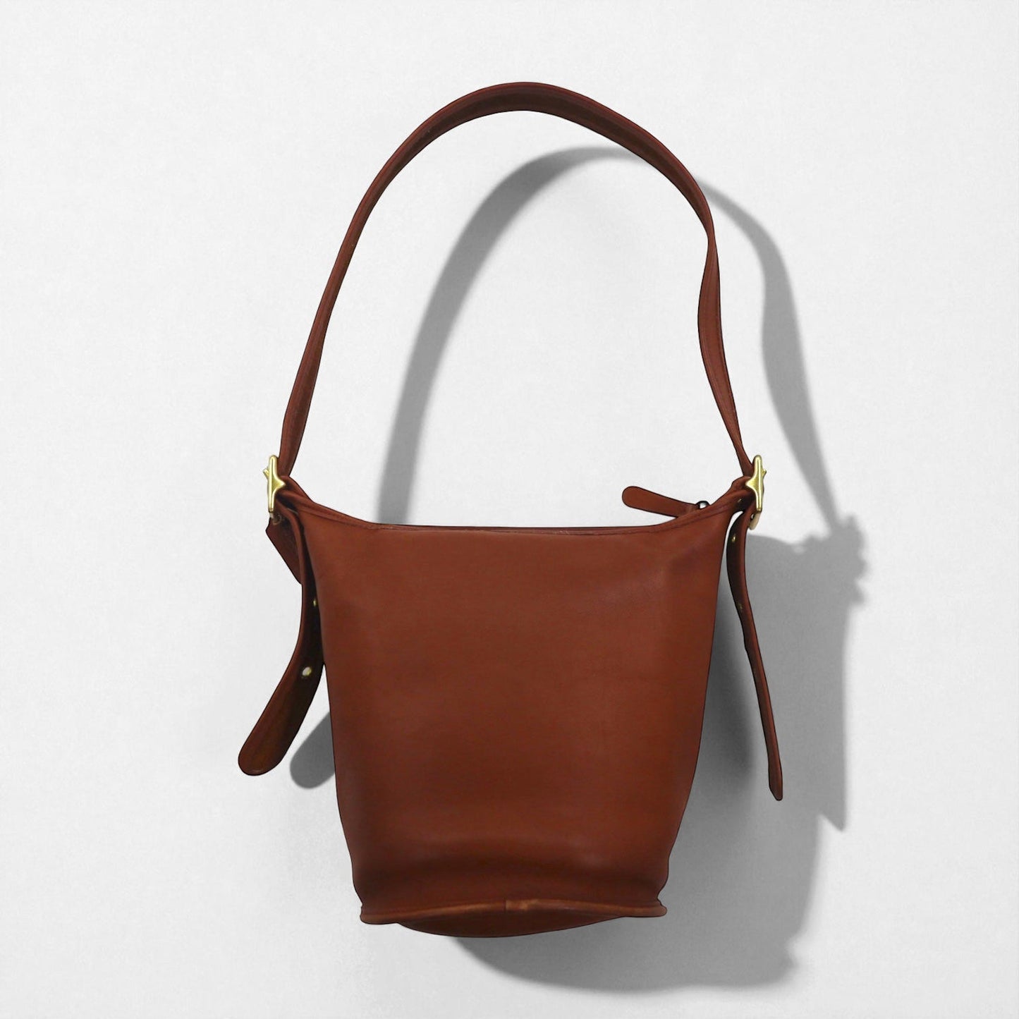 COACH オールドコーチ USA製 バケツ型 ショルダーバッグ レザー 牛革 9953 ヴィンテージ
