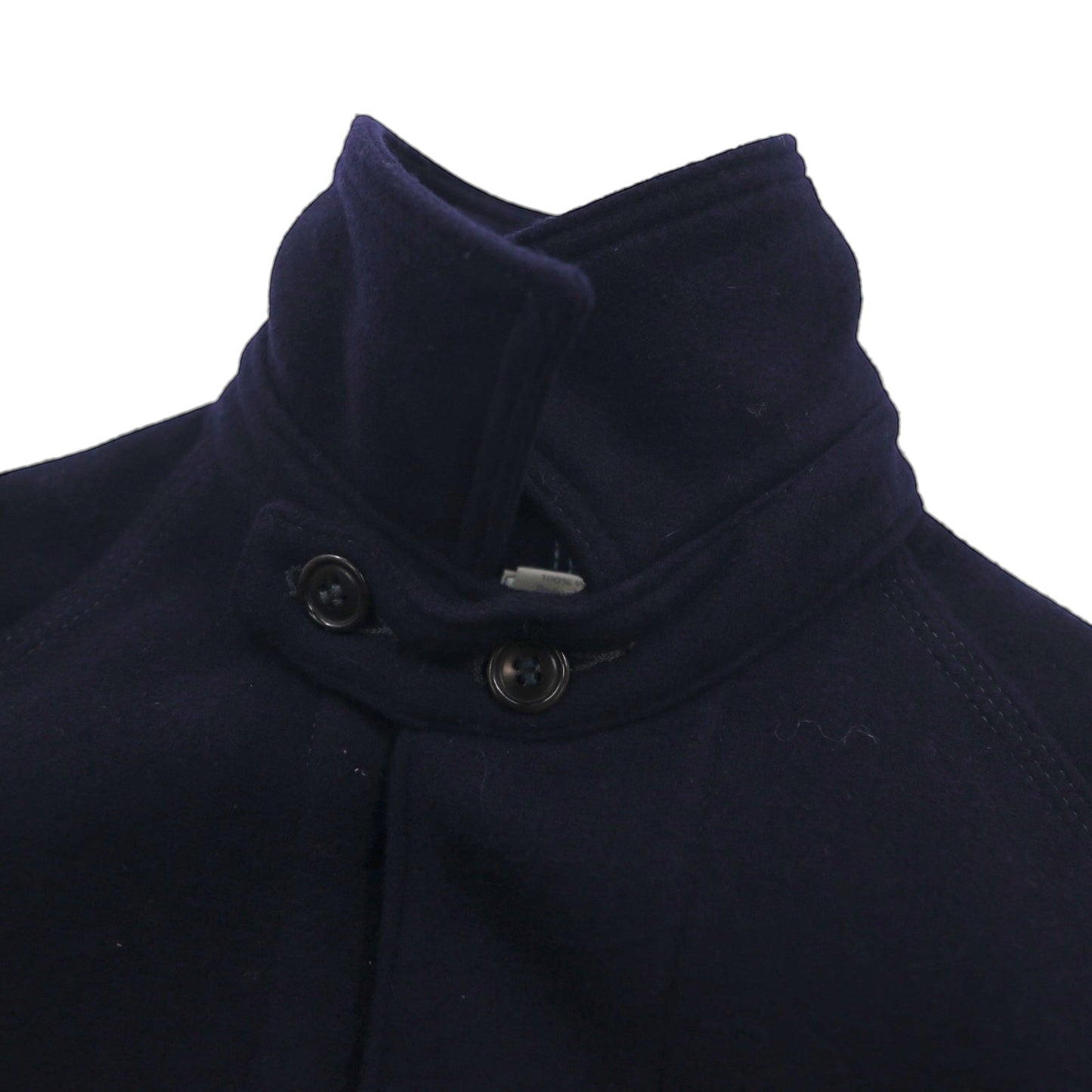 POST OVERALLS ( POST O’ALLS ) USA製 ウール メルトン カバーオール S ネイビー ウール ワークジャケット