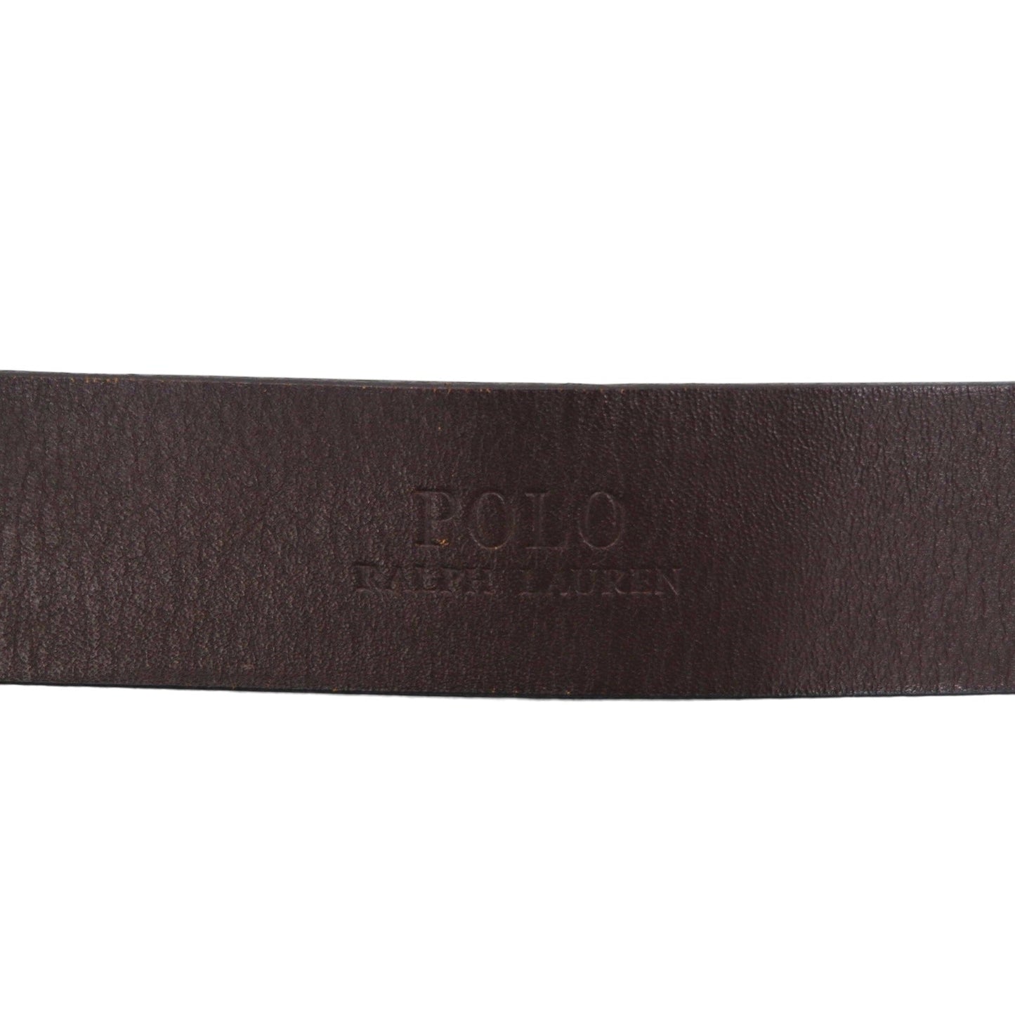 Polo Ralph Lauren スエード ベルト イタリアンレザー ブラウン ゴールド バックル 1326