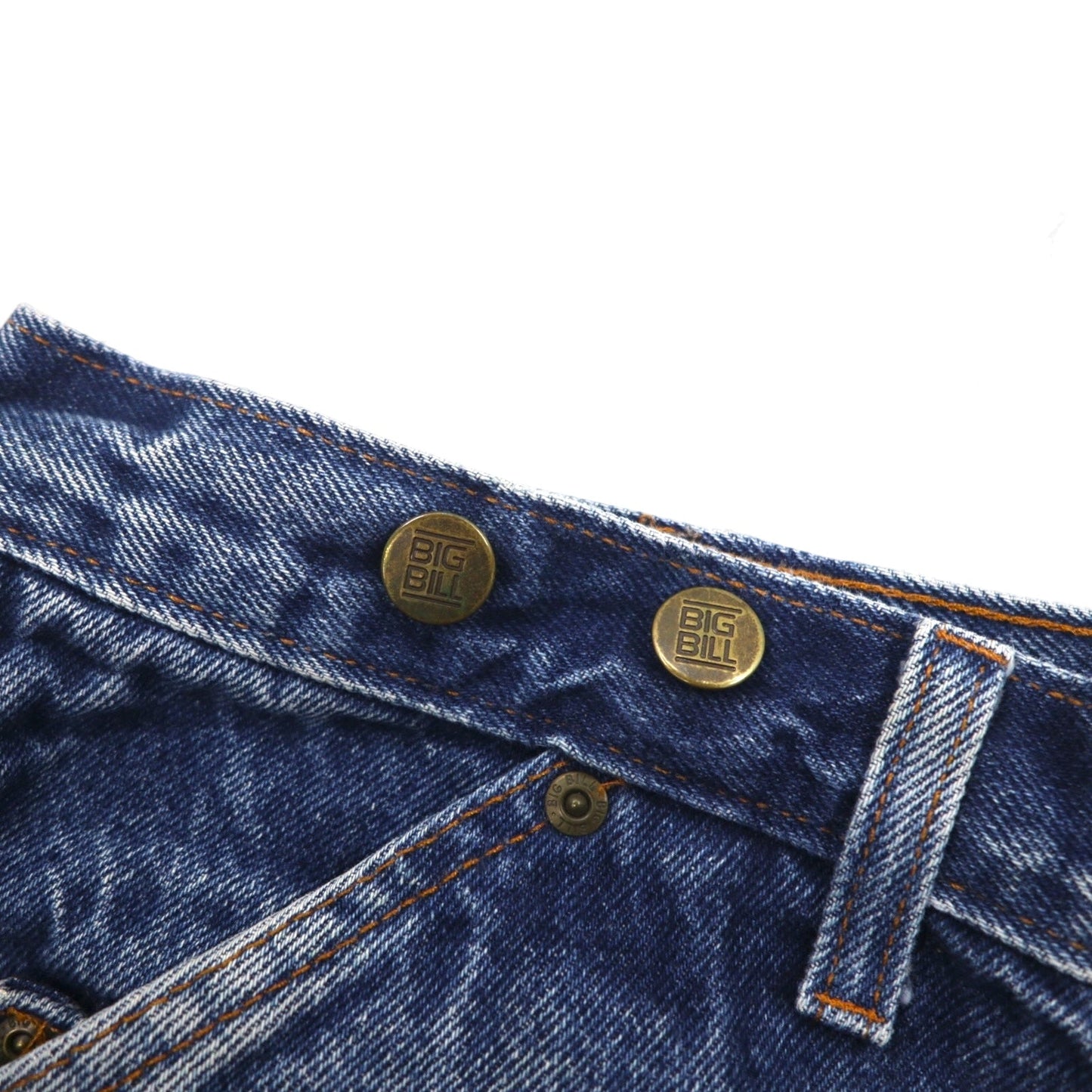 80s Vintage Carpenter pants デニムパンツ ジーンズ ペインターパンツ XL インディゴ BIG BILL サスペンダーボタン 80年代 カナダ製