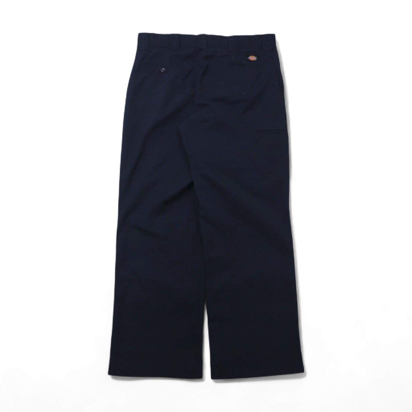 Dickies Relaxed Fit Chino Work Pants, Size L, Navy, Polyester and Cotton, WP835DN