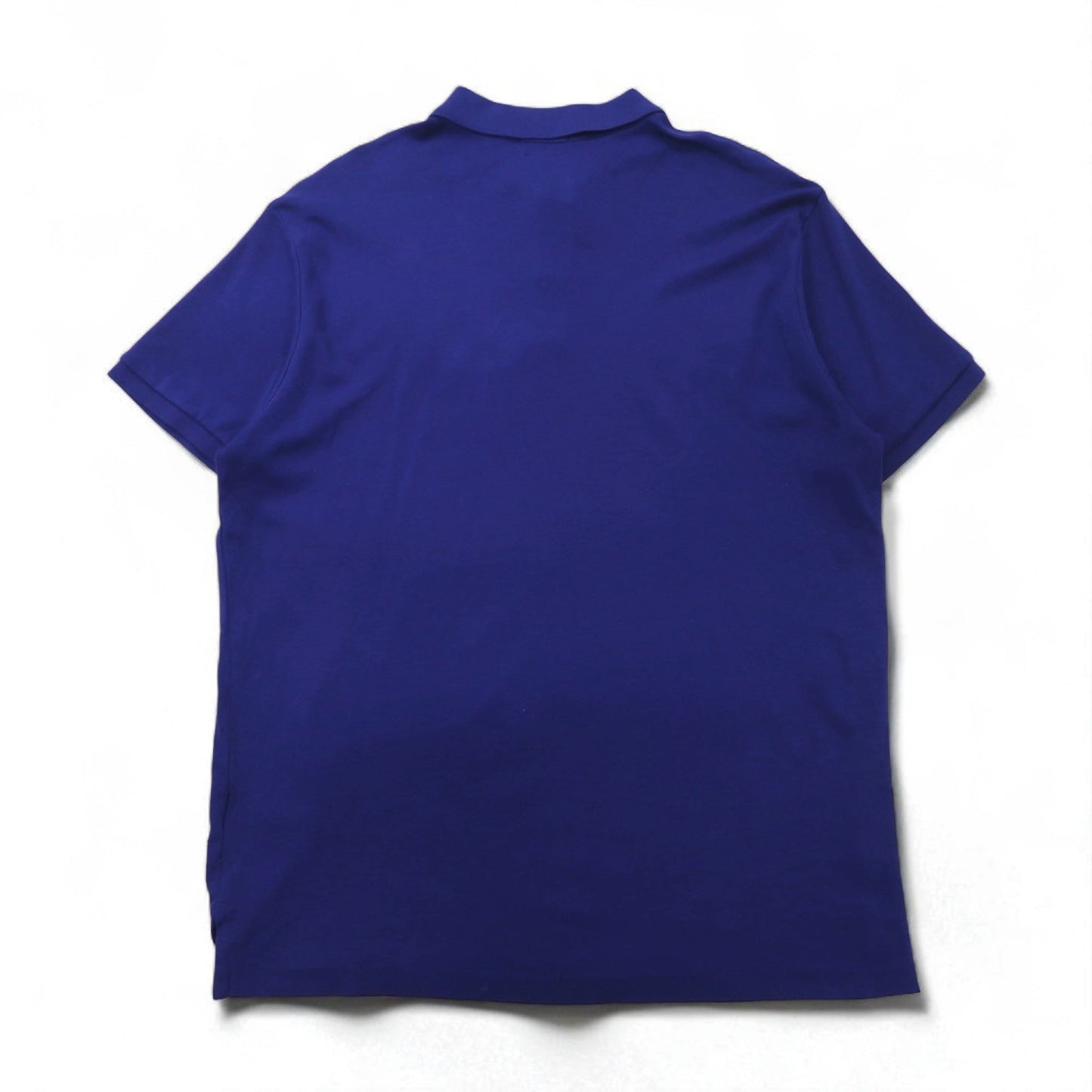 POLO RALPH LAUREN Custom Slim Fit Polo Shirt, XL, Navy Cotton, Small Pony Embroidery