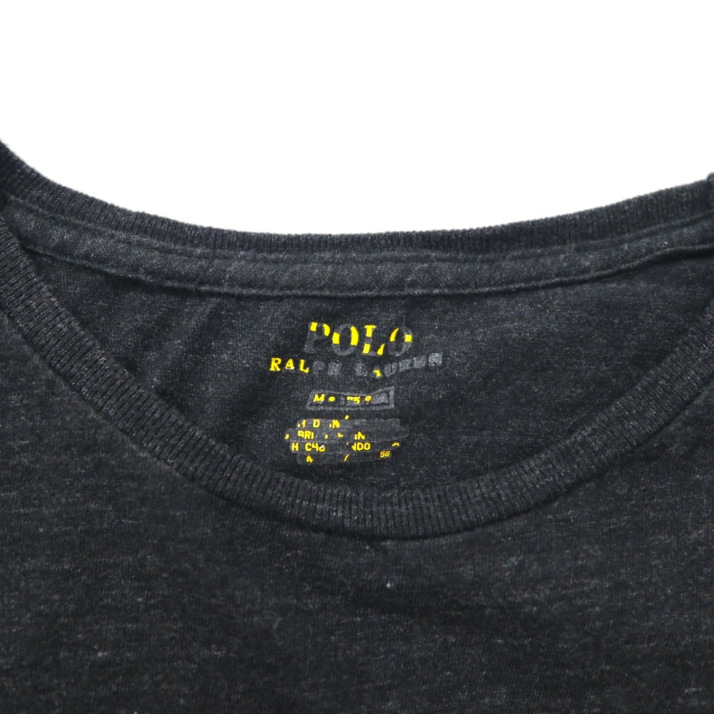 POLO RALPH LAUREN スモールポニー刺繍 Tシャツ M グレー コットン