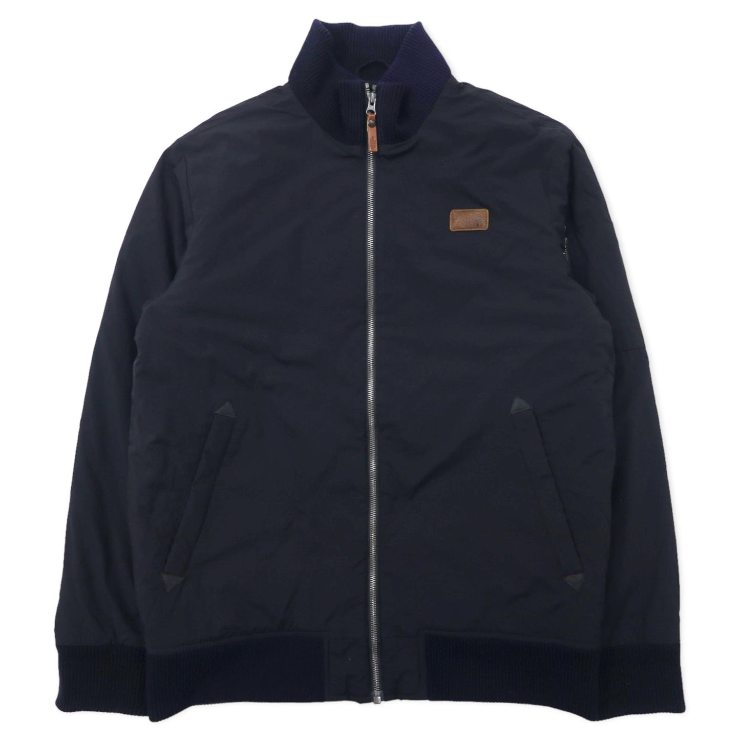 THE NORTH FACE MA-1 Flight Jacket, Large, Navy, Nylon, Excelloft