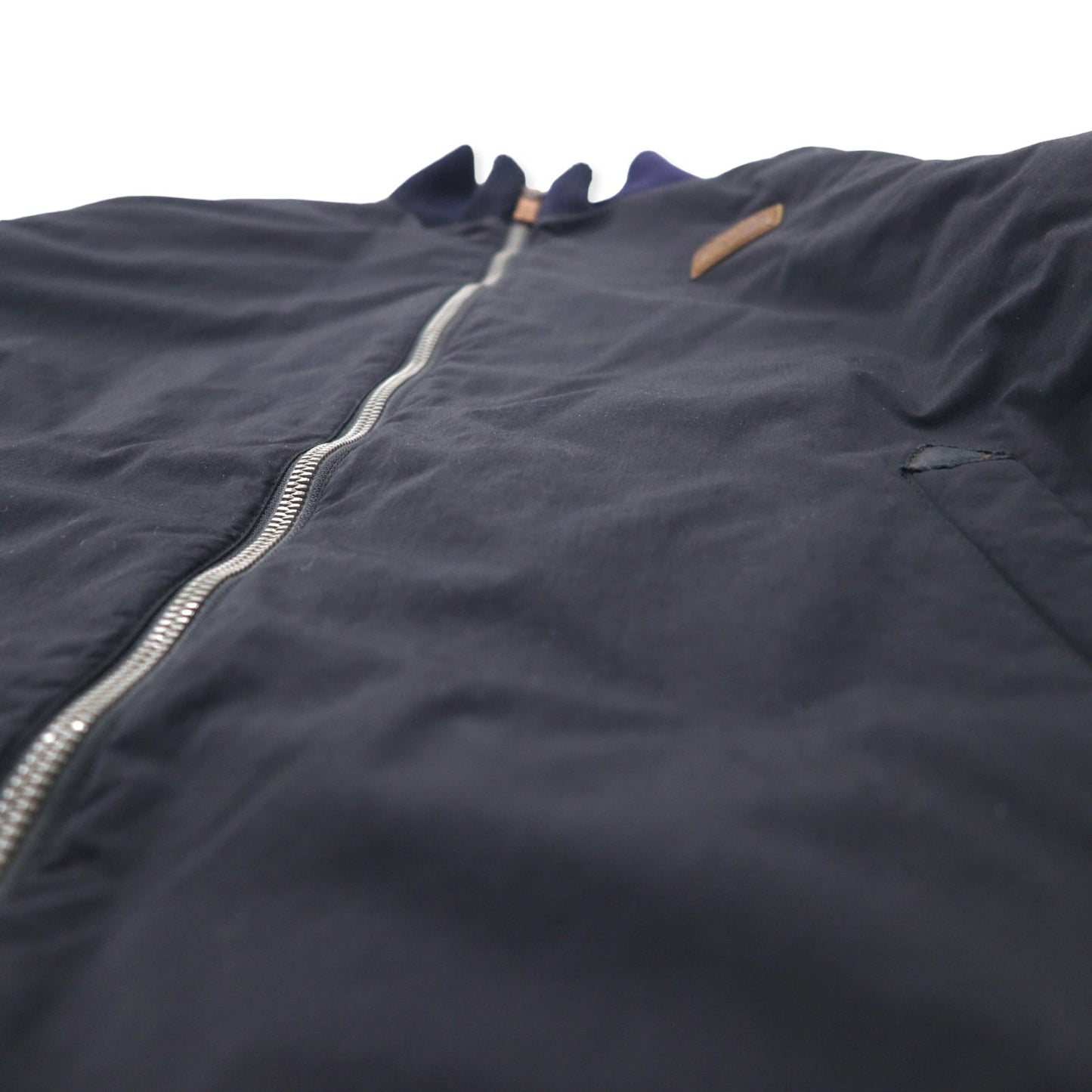 THE NORTH FACE MA-1 Flight Jacket, Large, Navy, Nylon, Excelloft
