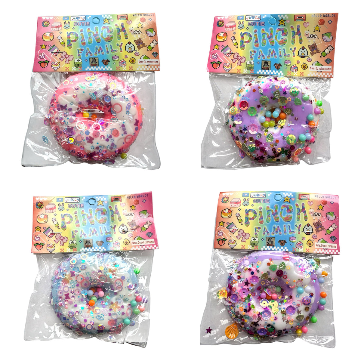 Squishy ~  Whole Donut / スクイーズトイ ～ ホールドーナツ