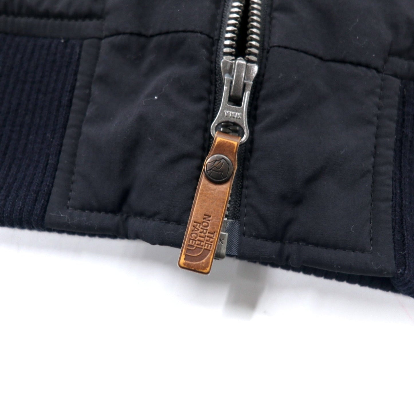 THE NORTH FACE MA-1 Flight Jacket, Large, Navy, Nylon, Excelloft