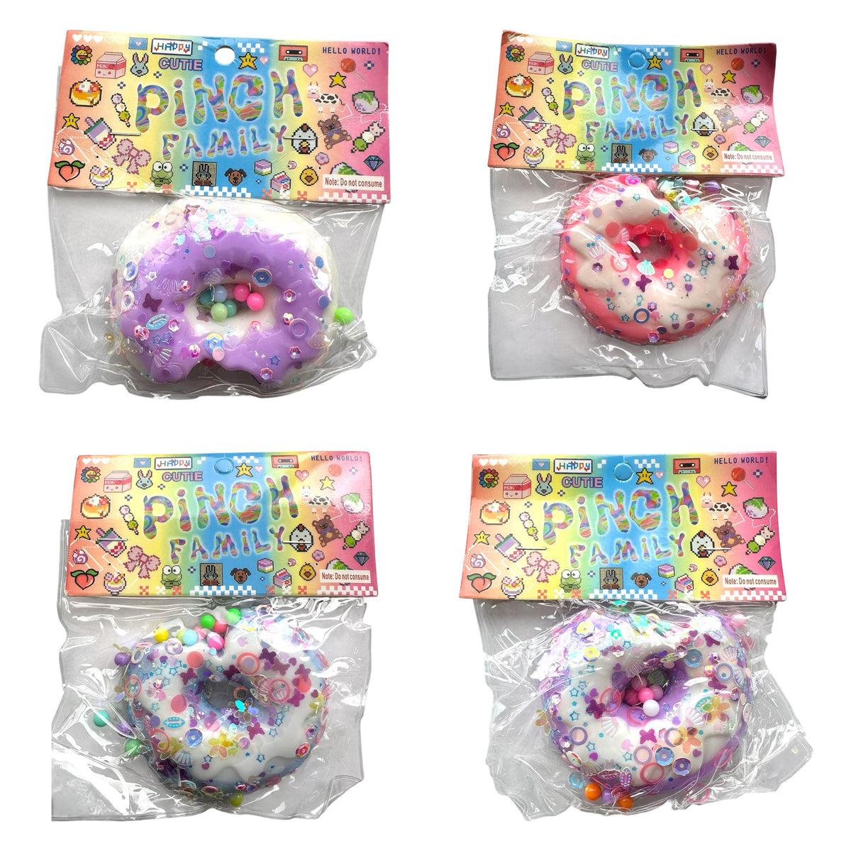 Squishy ~  Bitten Donut / スクイーズトイ ～ かじられたドーナツ