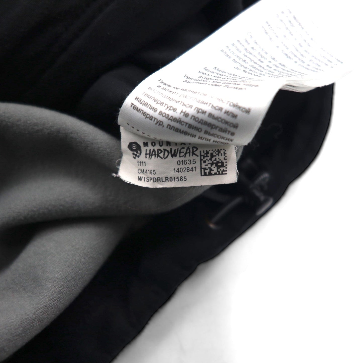MOUNTAIN HARDWEAR マウンテン テック フリース ベスト L ブラック MOUNTAIN TECH VEST OM4165