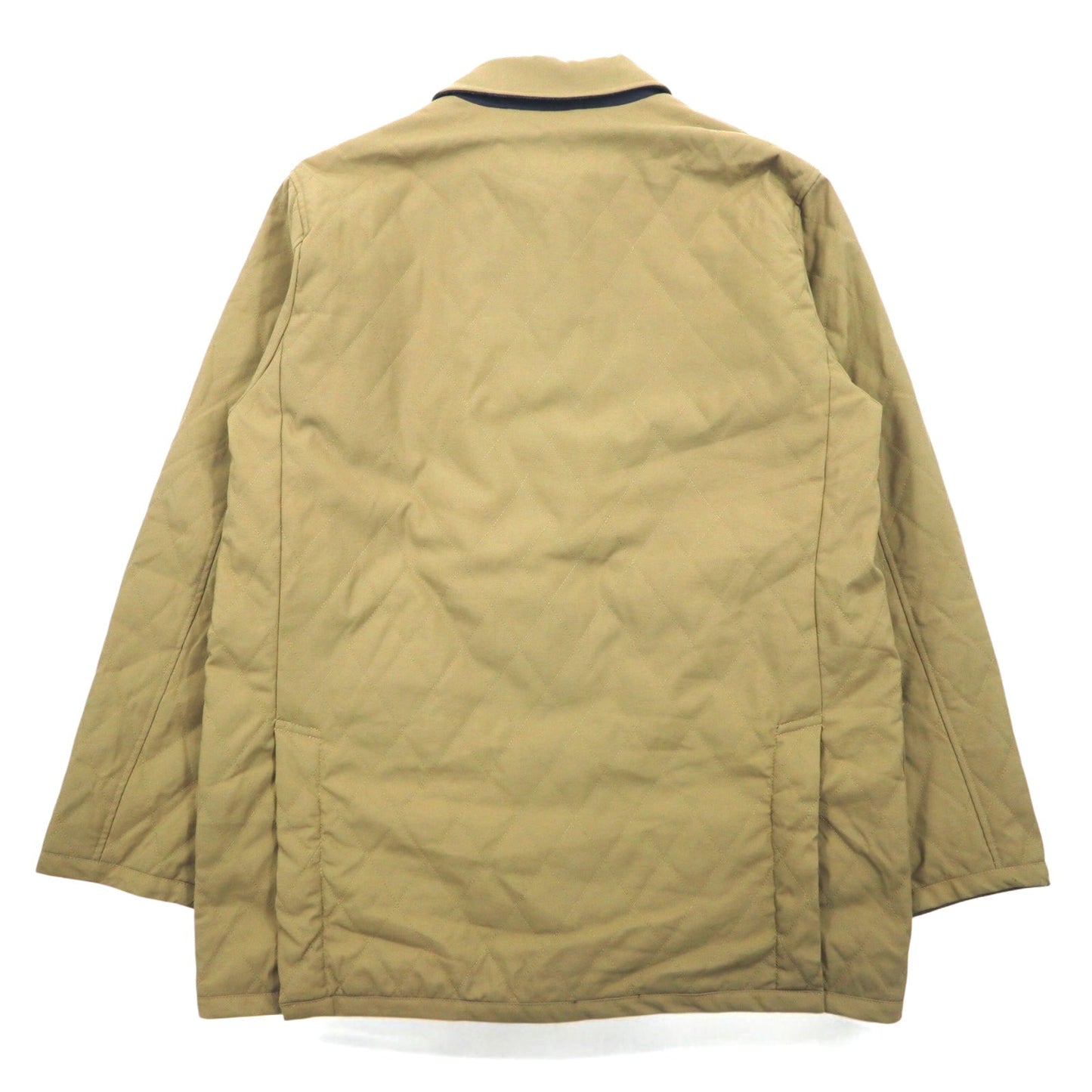 DANIEL CREMIEUX COLLECTION Quilted Jacket, Size L, Beige, Nylon, Padded, Chin Strap