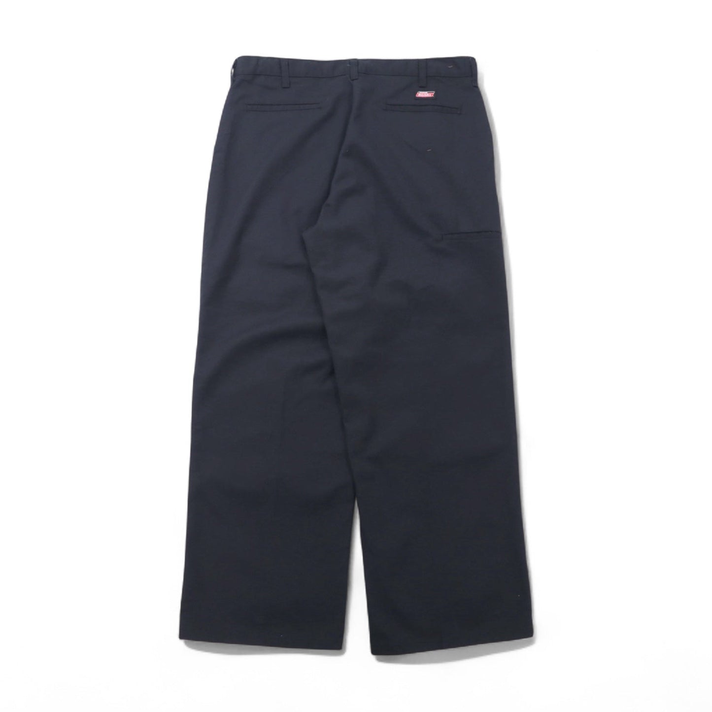Dickies Double Knee Wide Chino Work Pants, Size L, Black, Polyester and Cotton, 7118738