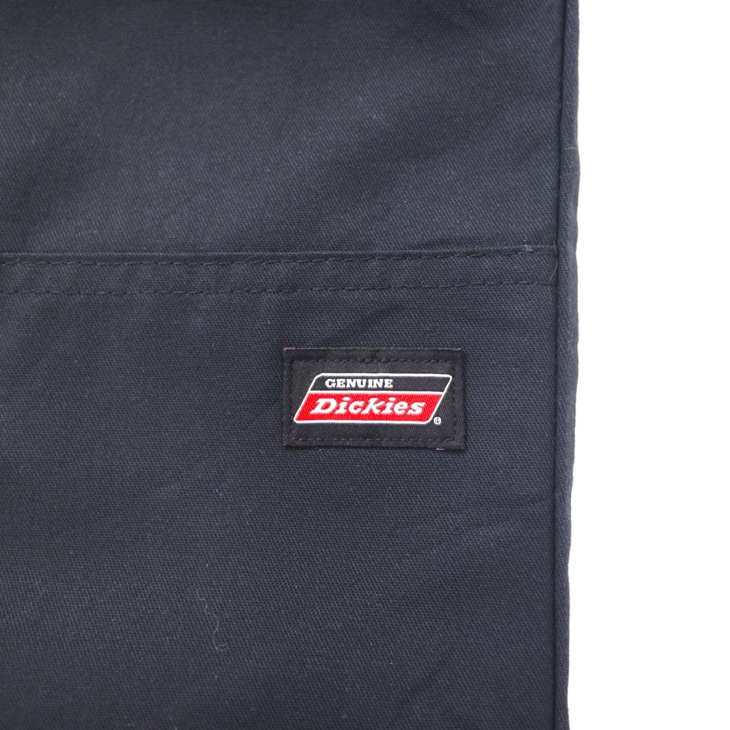 Dickies Double Knee Wide Chino Work Pants, Size L, Black, Polyester and Cotton, 7118738