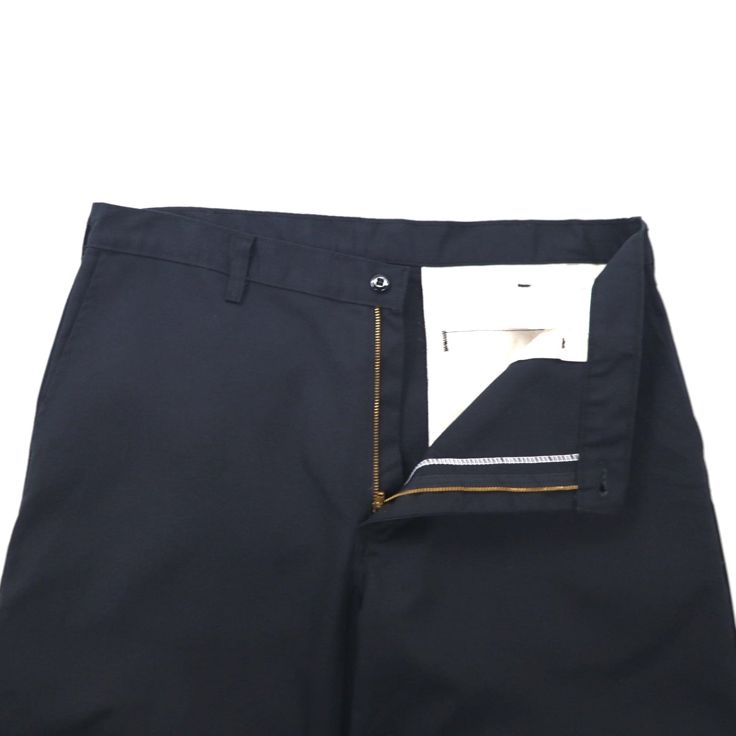 Dickies Double Knee Wide Chino Work Pants, Size L, Black, Polyester and Cotton, 7118738