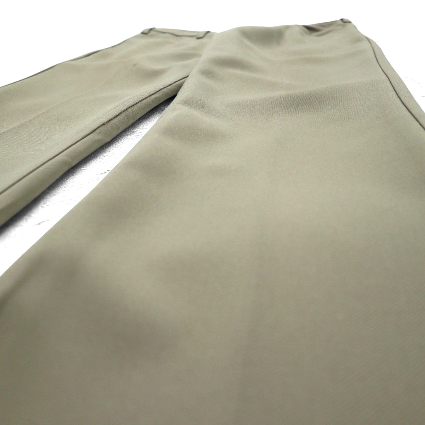 Levi's 1980s USA-made Sta-Pless Chino Pants, Size L, Beige, 42cm TALON Zipper, Black Tab, Button Back 520, 10517 6123