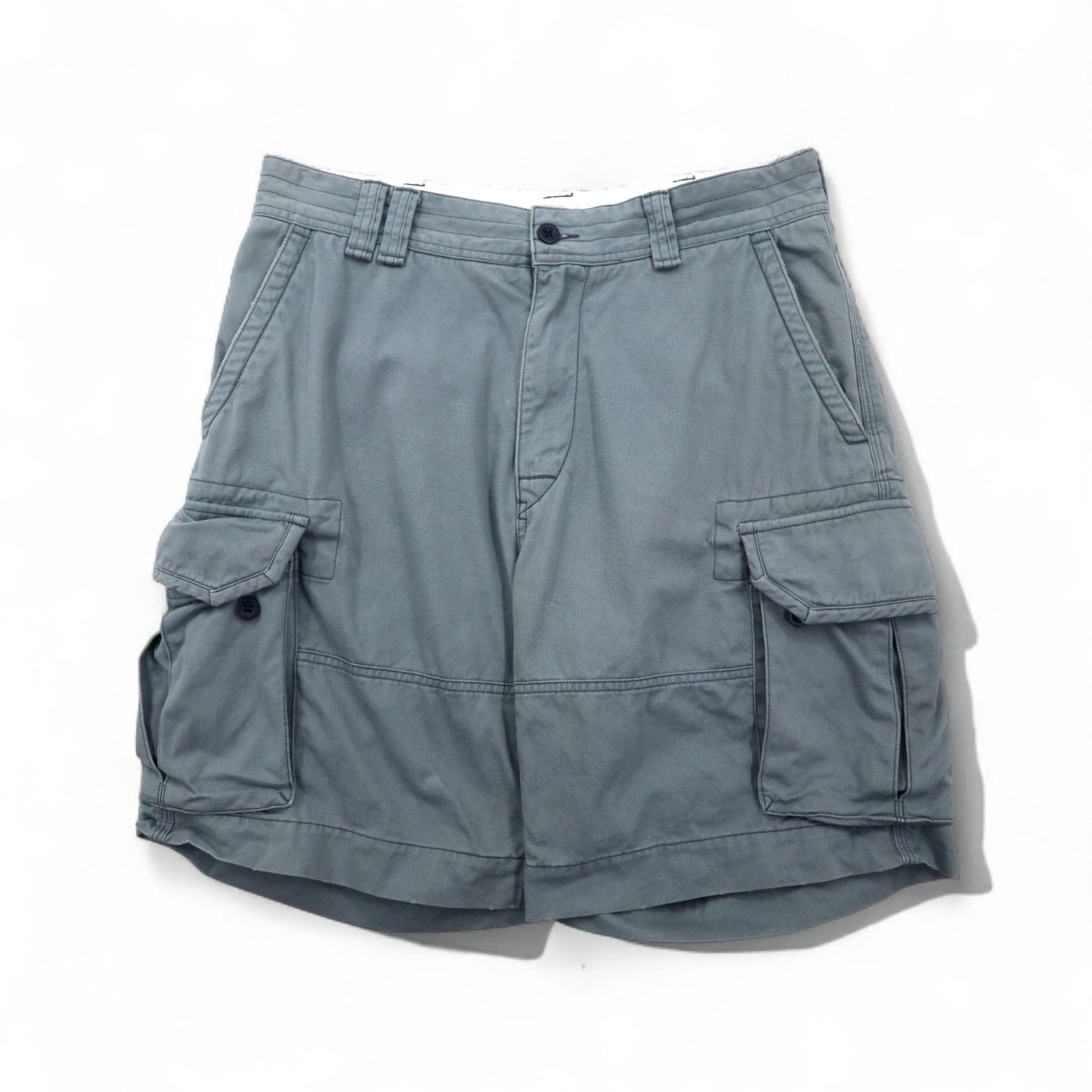 Polo by Ralph Lauren 90年代 ショート カーゴパンツ ハーフパンツ L グレー コットン