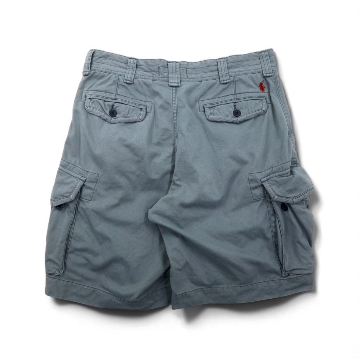 Polo by Ralph Lauren 90年代 ショート カーゴパンツ ハーフパンツ L グレー コットン