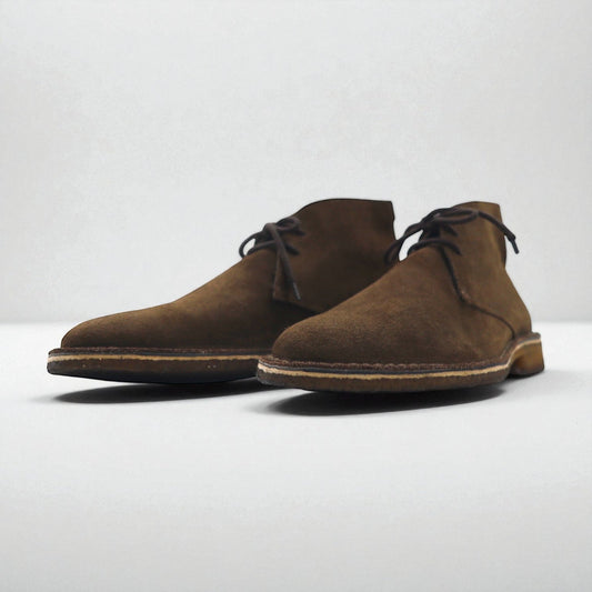 Clarks デザートブーツ チャッカブーツ 26cm ブラウン スエード ORIGINALS 23066 イタリア製