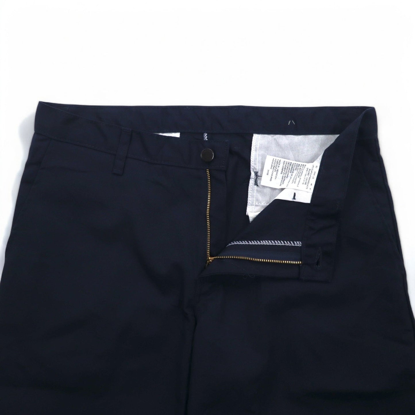 Dickies Chino Work Pants, Size L, Navy, Polyester and Cotton, GP8111