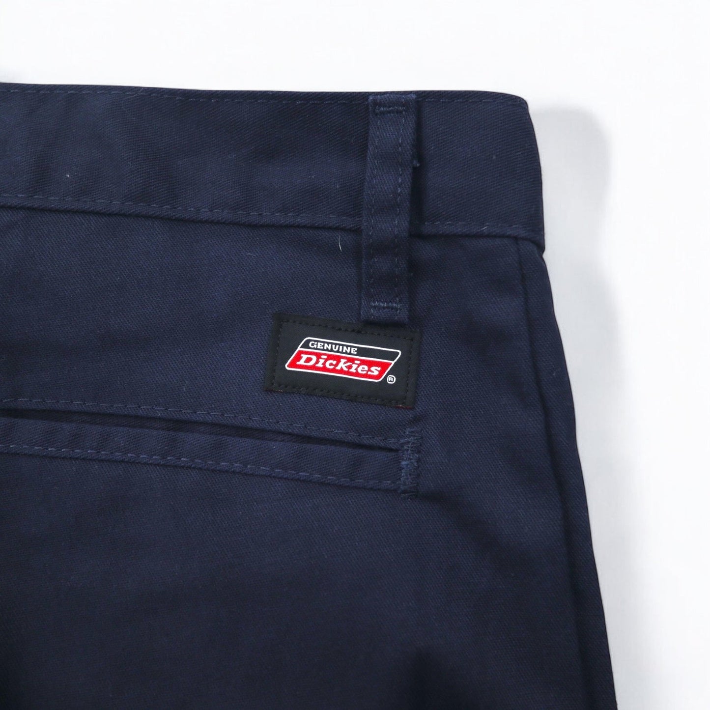 Dickies Chino Work Pants, Size L, Navy, Polyester and Cotton, GP8111