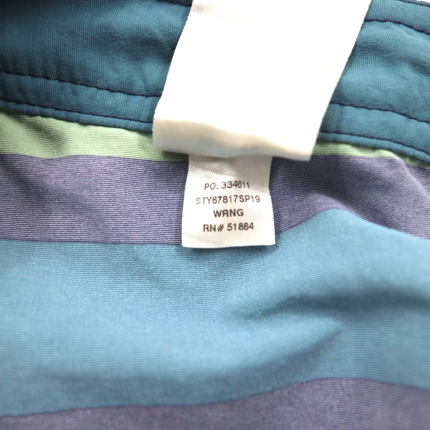patagonia ウェーブフェアラー ボードショーツ Wavefarer Boardshorts ショートパンツ S ネイビー グリーン ボーダー ナイロン 67817