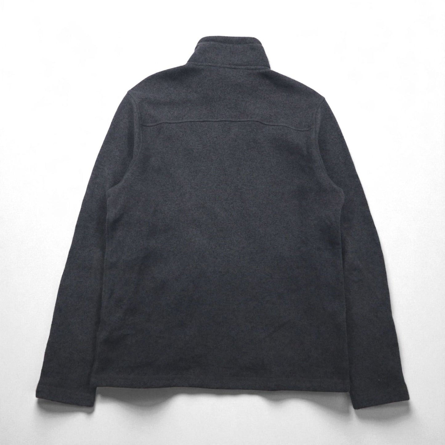 THE NORTH FACE フルジップ フリースジャケット L グレー スタンドカラー ハイネック