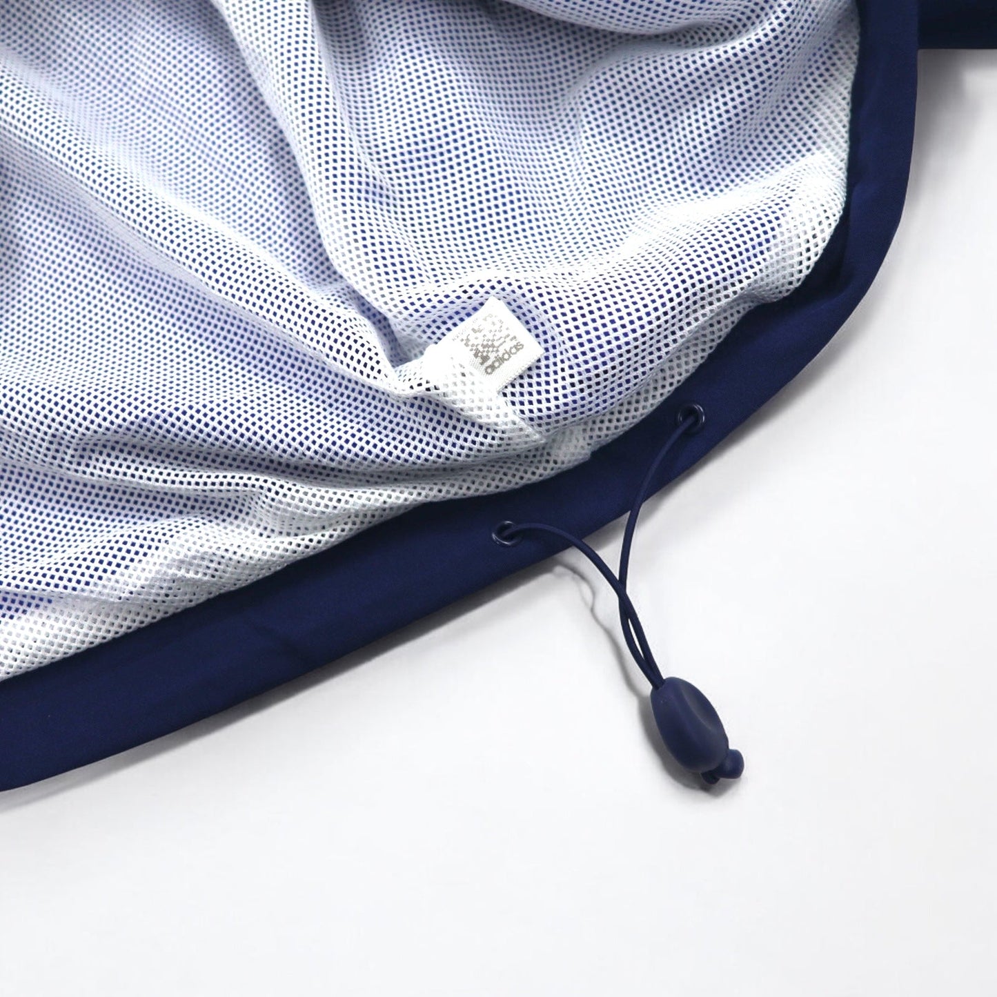 adidas ナイロンジャケット トラックジャケット ジャージ 3XL ブルー ネイビー 3ストライプ