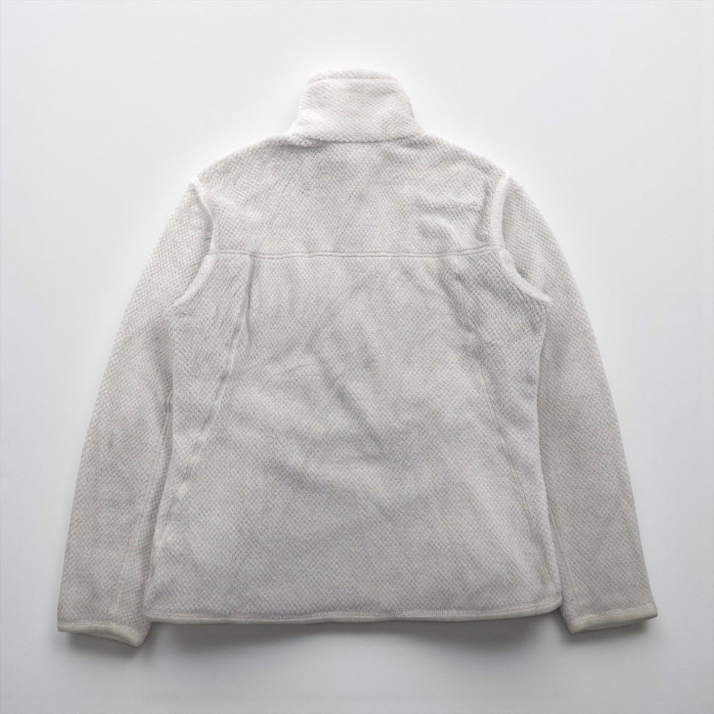 Patagonia リツール スナップT プルオーバー フリースジャケット M ホワイト カンガルーポケット 25442