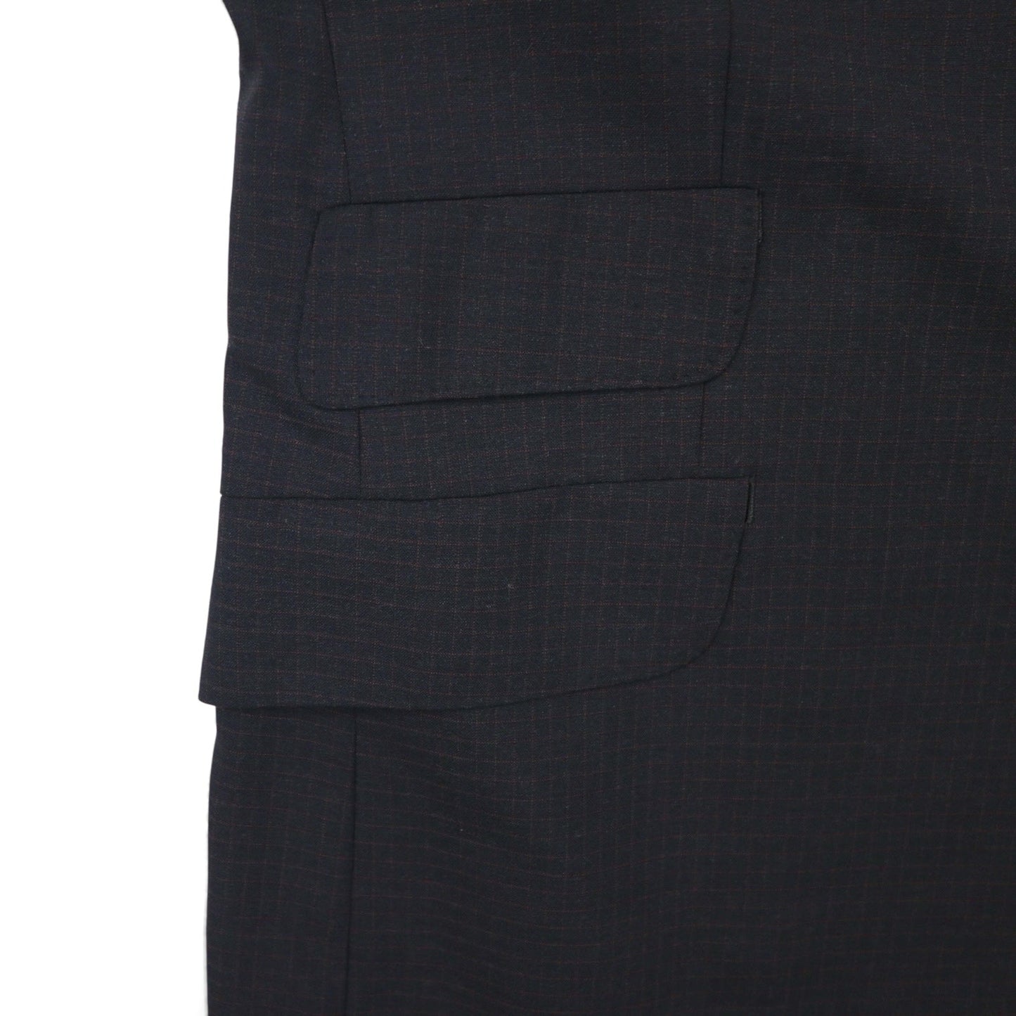 Paul Smith 90年代 3B スーツ セットアップ XL ブラック チェック ウール 日本製