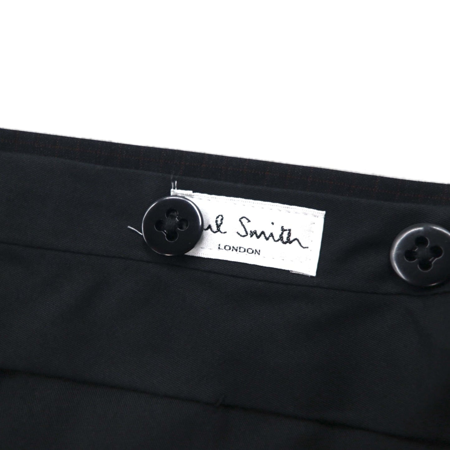 Paul Smith 90年代 3B スーツ セットアップ XL ブラック チェック ウール 日本製