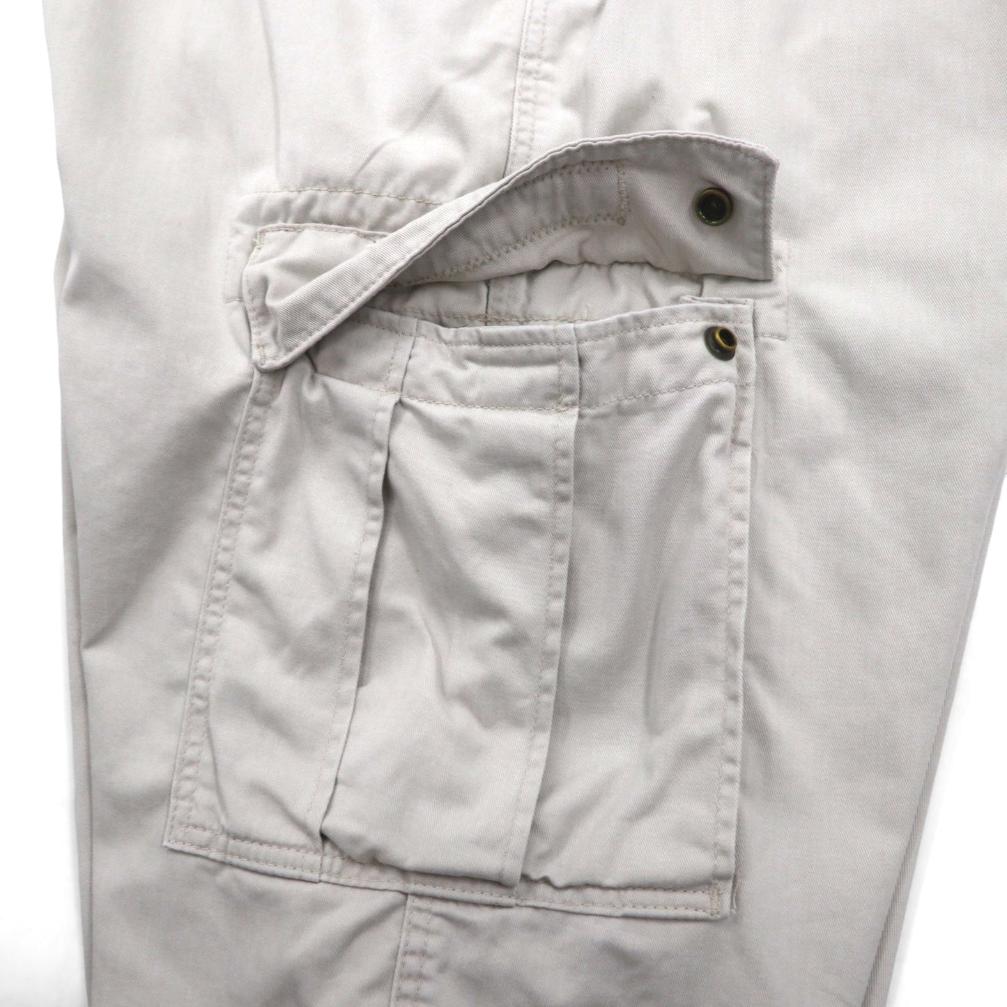 POLO JEANS CO. RALPH LAUREN 90年代 バギー ショート カーゴパンツ FREIGHTER SHORT ハーフパンツ XL ベージュ コットン