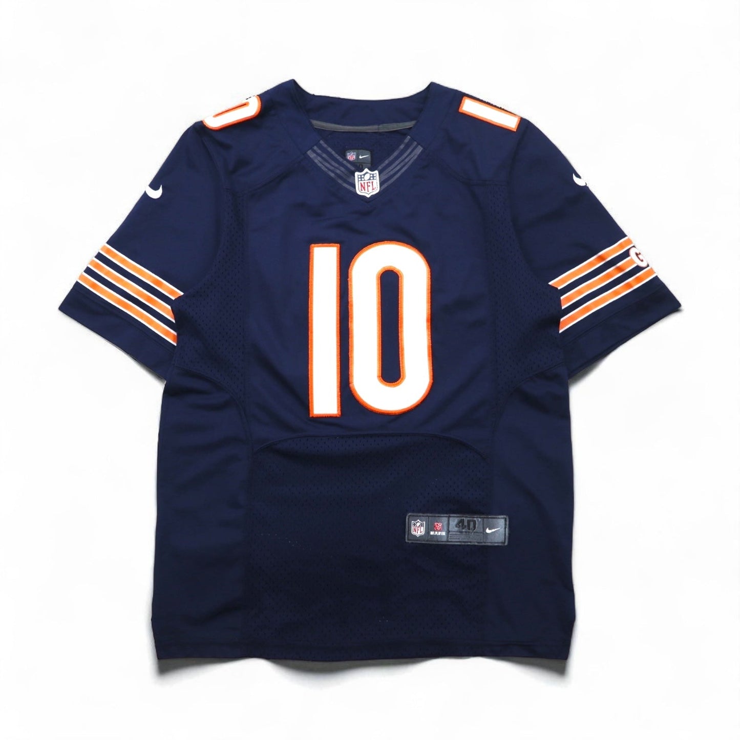 NIKE Game Shirt, Size M, Navy, Mesh, Polyester, NFL Numbering