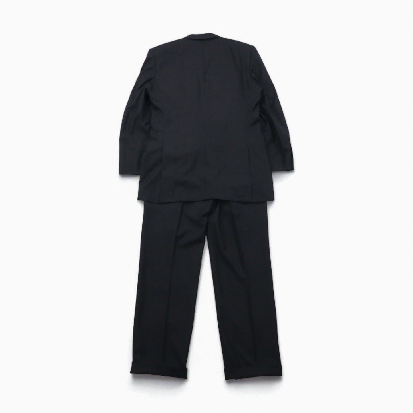 Paul Smith 90年代 SUPER 100's 3B スーツ セットアップ XL グレー チェック ウール VITALE BARBERIS CANONICO イタリア製生地 日本製