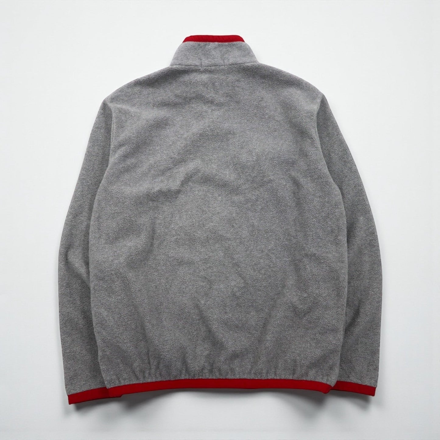 Polo Ralph Lauren ハーフジップ フリースジャケット M グレー 胸ポケット スモールポニー刺繡