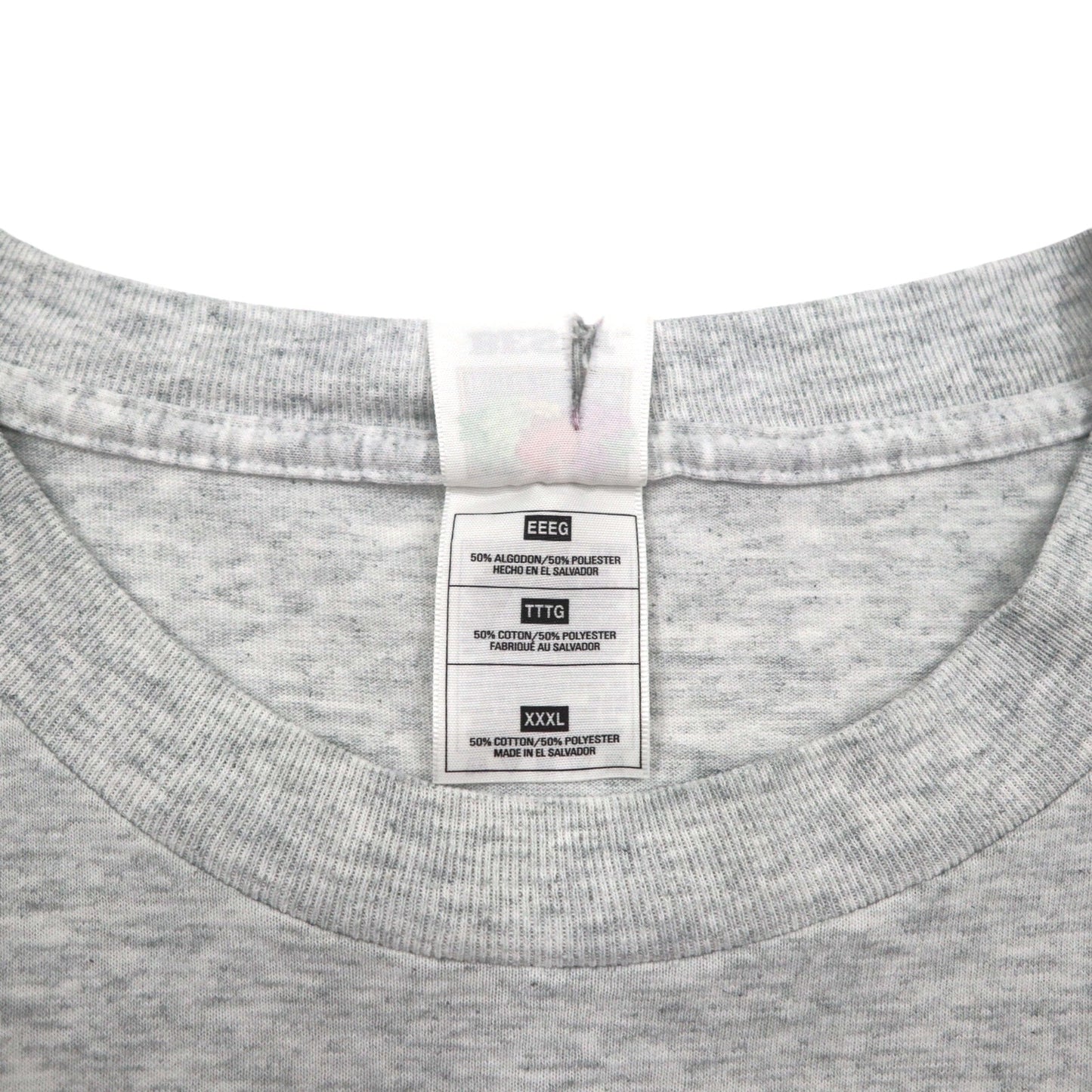 BROOKLYN CYCLONES 90年代 ベースボール プリント Tシャツ 3XL グレー FRUIT OF THE LOOM ビッグサイズ エルサルバドル製