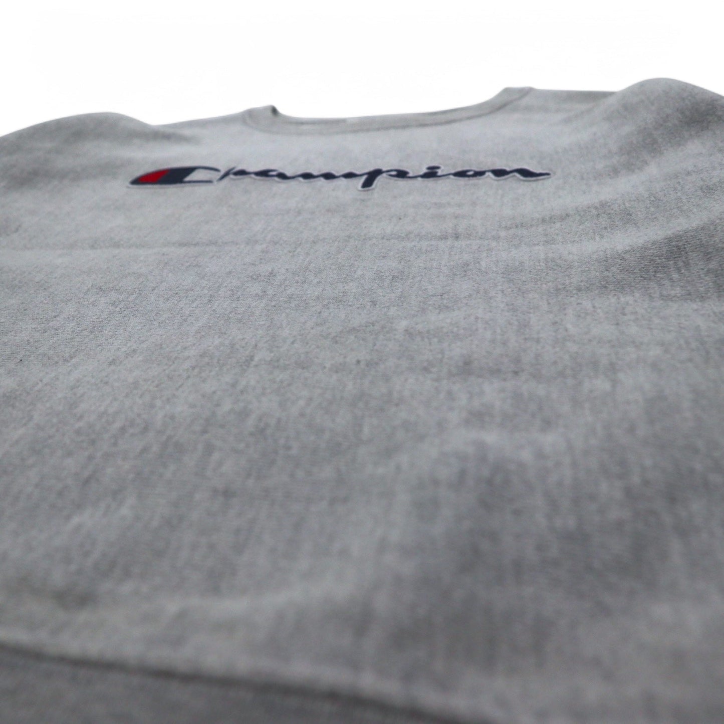 Champion Reverse Weave Sweatshirt, XL, Gray, Script Logo, Blue Single Tag, Reprint, Made in Honduras