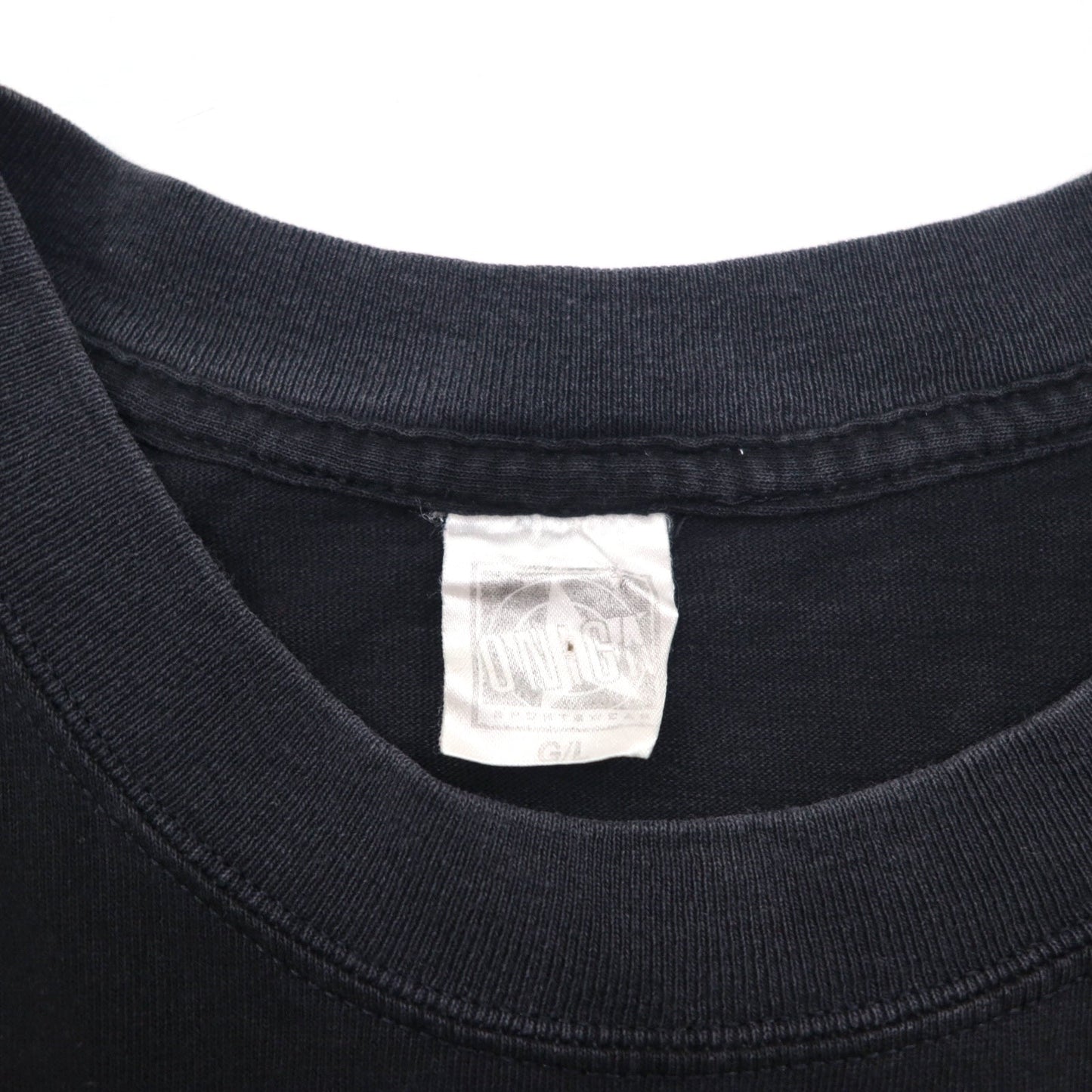 90年代 ONIGA SPORTSWEAR スノーモービル プリント Tシャツ L ブラック コットン SKI-DOO