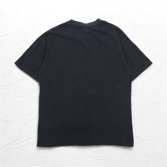 90年代 ONIGA SPORTSWEAR スノーモービル プリント Tシャツ L ブラック コットン SKI-DOO
