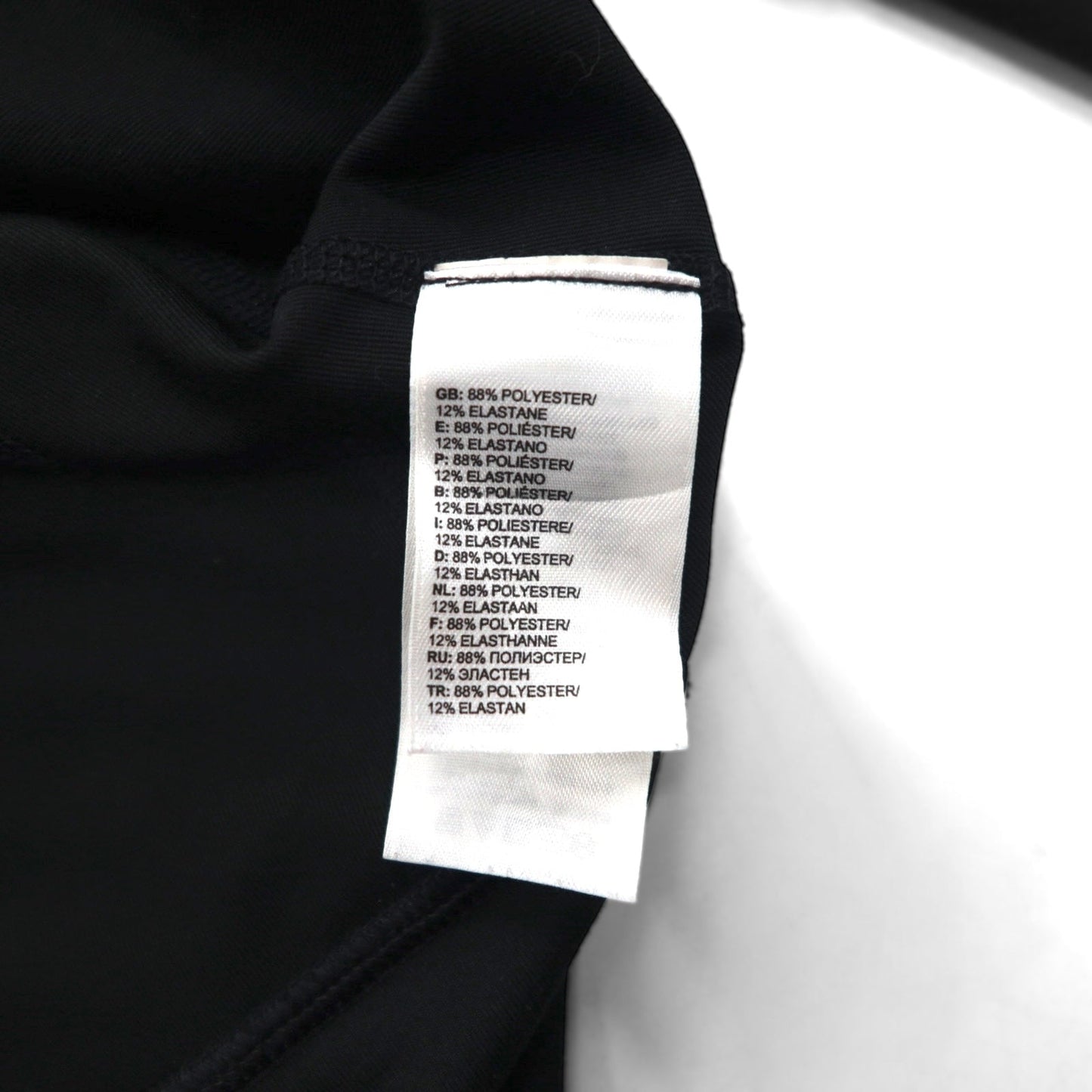 THE NORTH FACE トラックジャケット Vapor WiCK SHIRT M ブラック 速乾 ダブルジップ