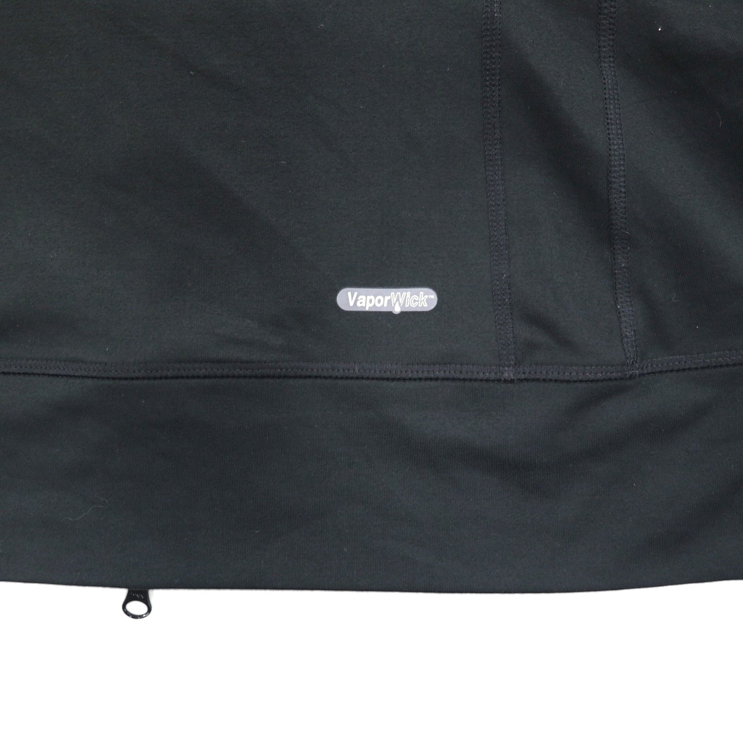 THE NORTH FACE トラックジャケット Vapor WiCK SHIRT M ブラック 速乾 ダブルジップ