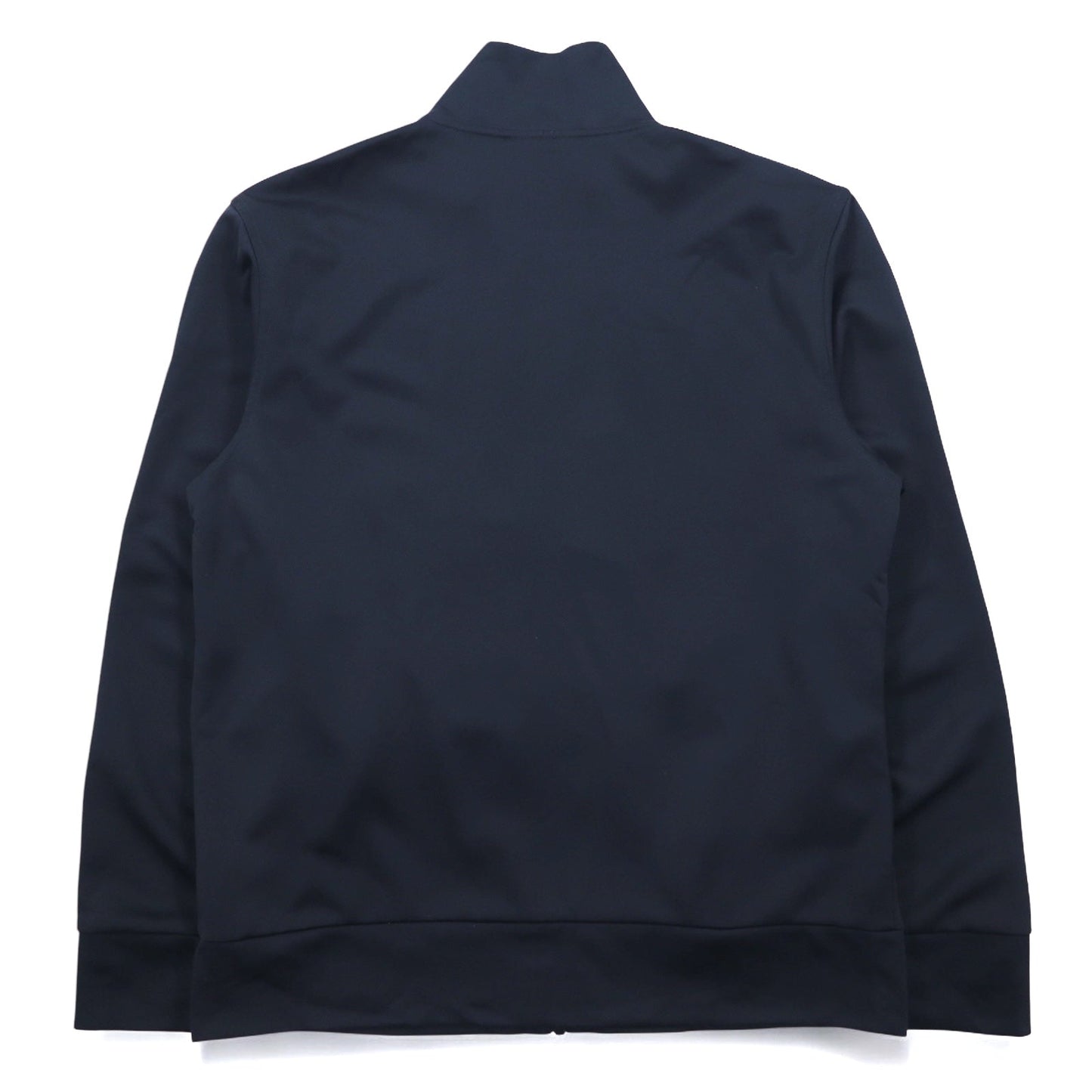 F-BOX by FILA High Neck Stand Collar Track Jacket, Size M, Navy, Logo Print