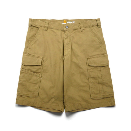 Carhartt Relaxed Fit Duck Short Cargo Pants, Rugged Flex, Size L, Beige, 103542