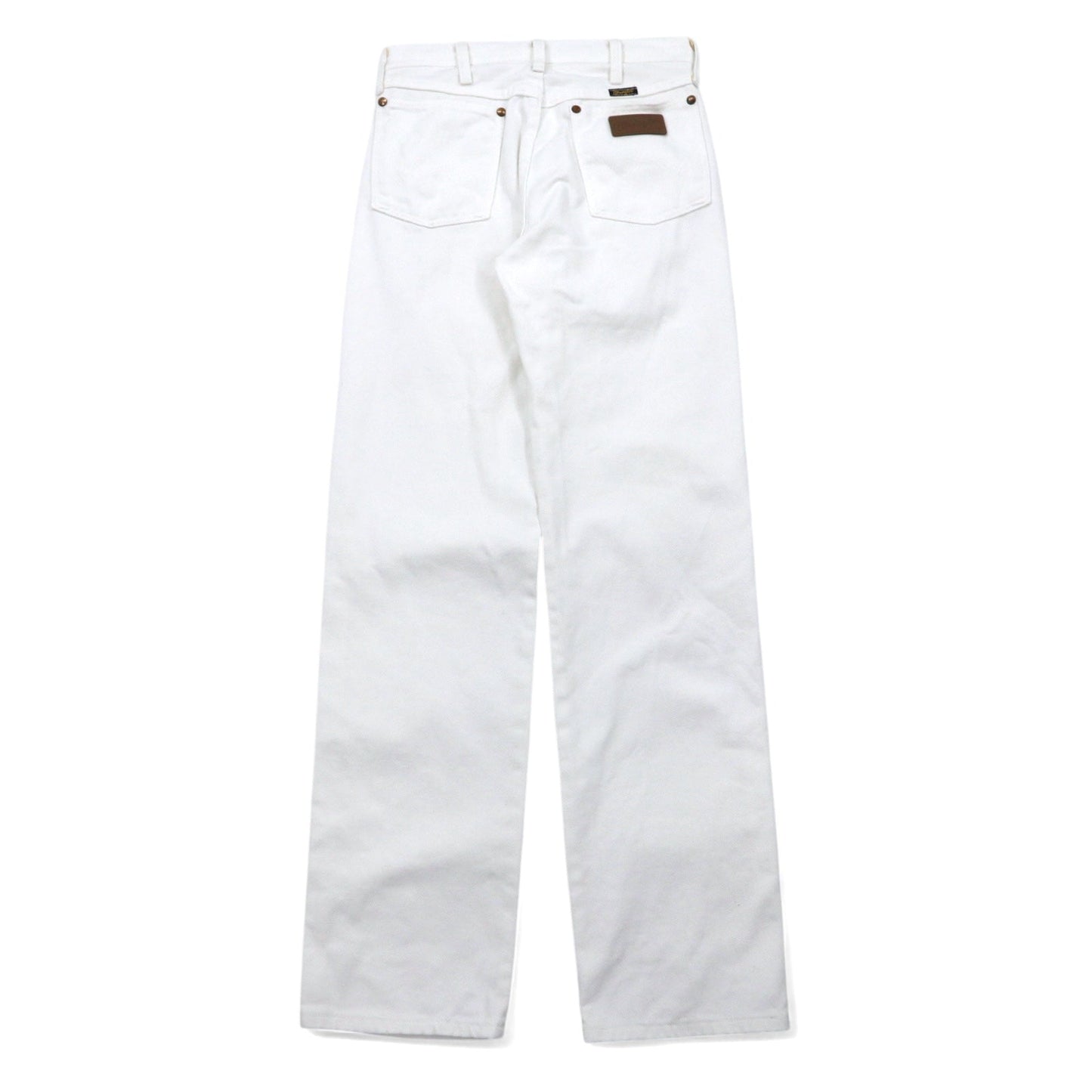 Wrangler 90s USA Made White Denim Pants, Size 28, Cotton, 13MWZWI