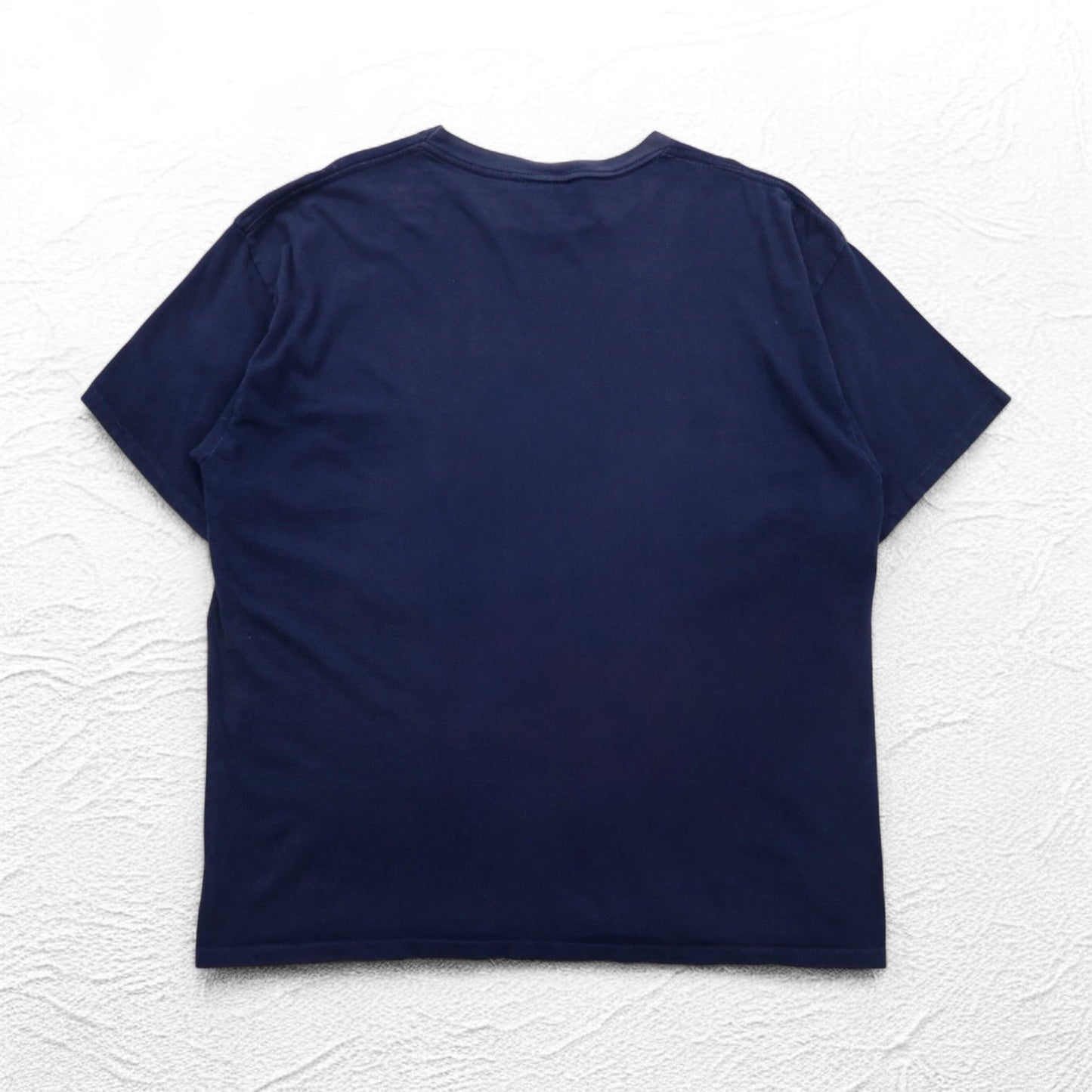 JOSTENS SPORTSWEAR 90年代 USA製 MLB INDIANS プリント Tシャツ XL ネイビー シングルステッチ